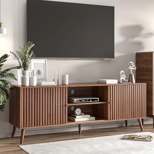 Oubayajia Mid-Century Modern TV Stand for TVs up to 70"