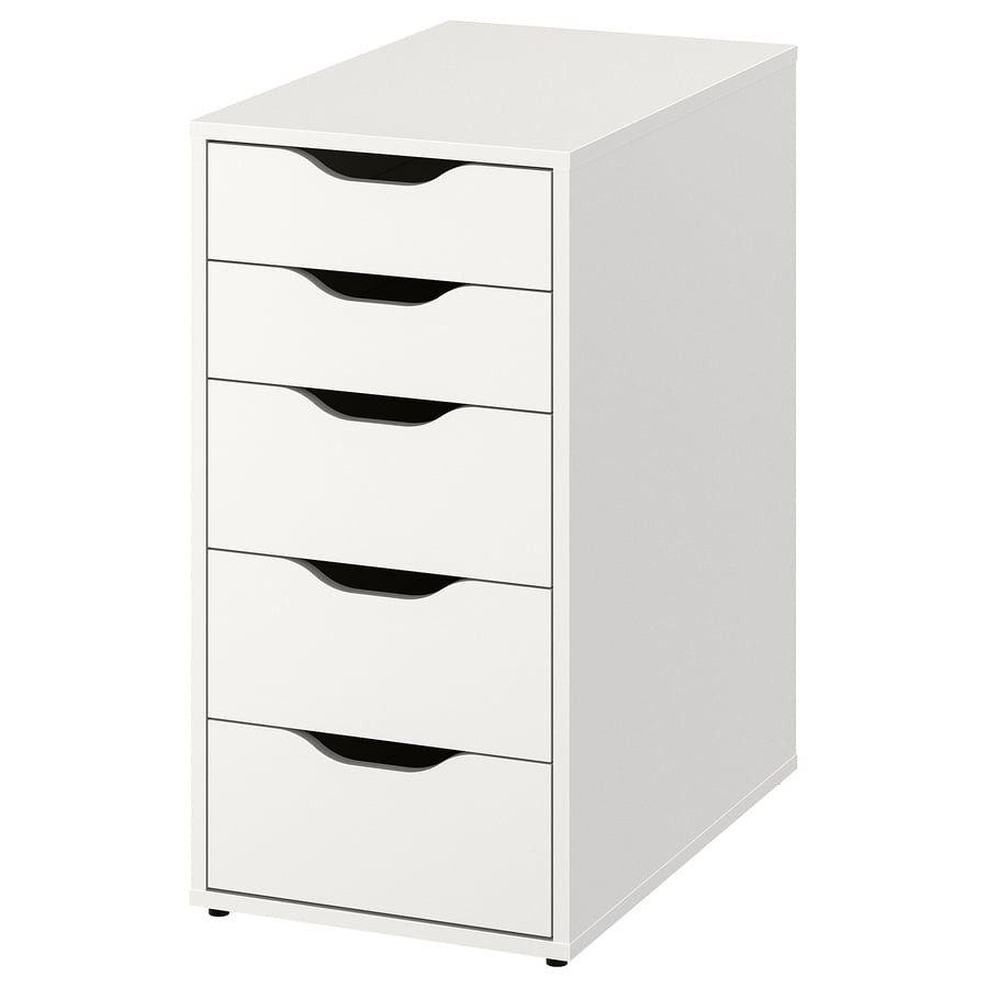 IKEA ALEX drawer unit, white