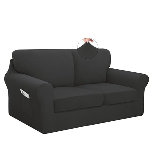 Easy-Going 5-Piece Stretch Loveseat Cover Set