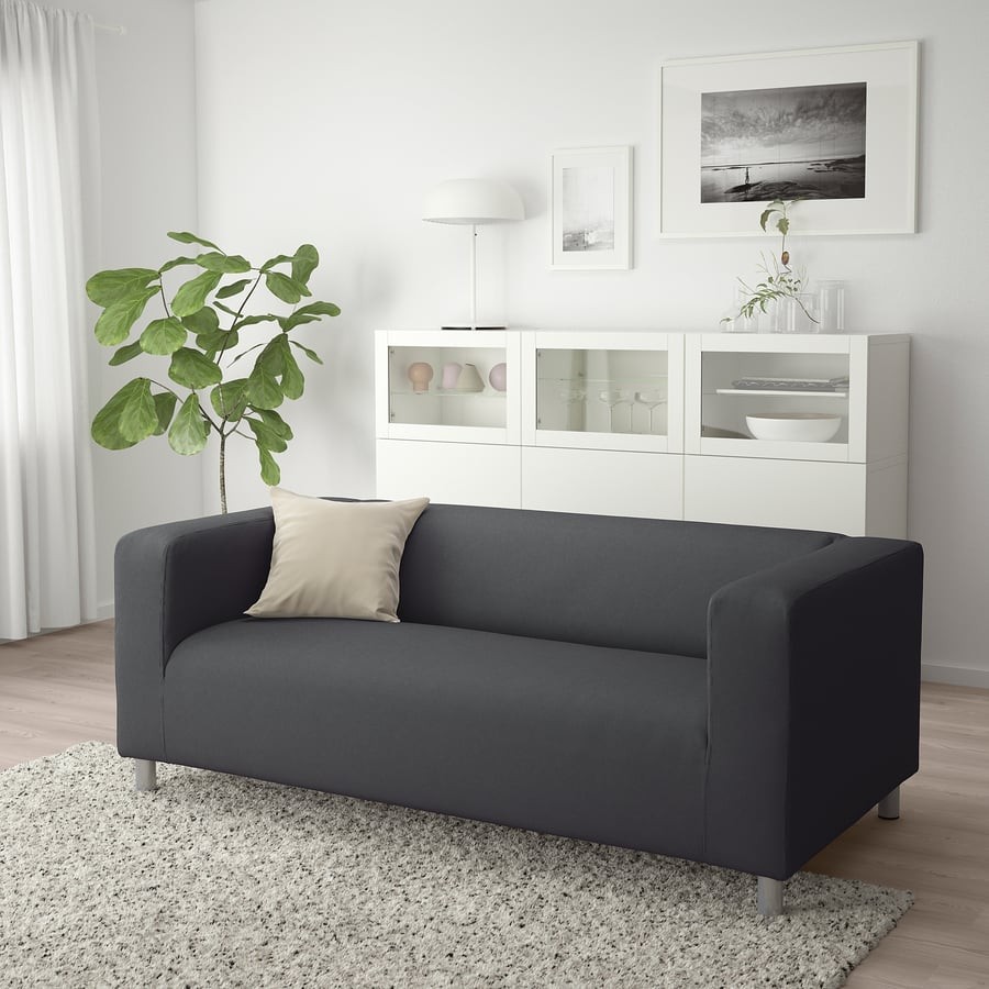 IKEA KLIPPAN loveseat in Vissle gray
