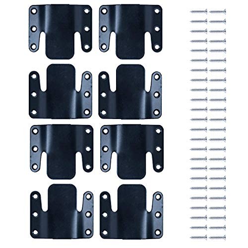 LazyMe Universal Sectional Sofa Connector Brackets, 4 Sets