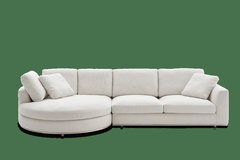 Castlery Hamilton Round Chaise Sectional Sofa